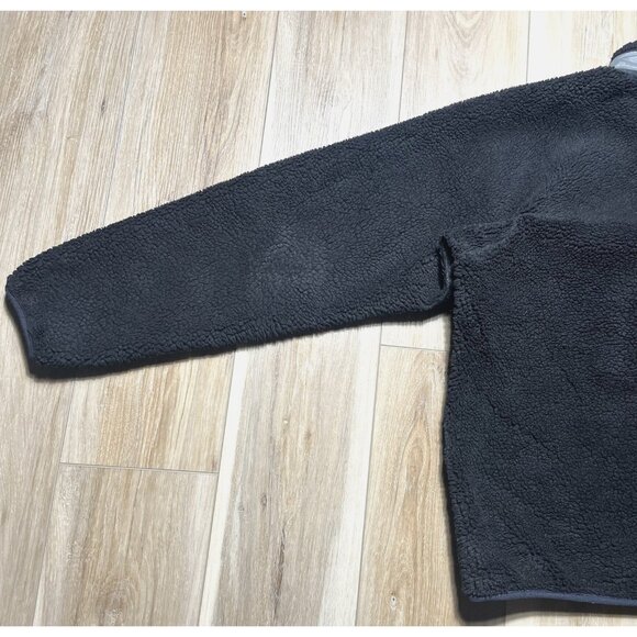 Patagonia Vintage Black Classic Retro-X Fleece Jacket - Men Size Large - Picture 13 of 16